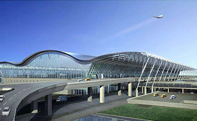Supmea product use in Pudong International Airport