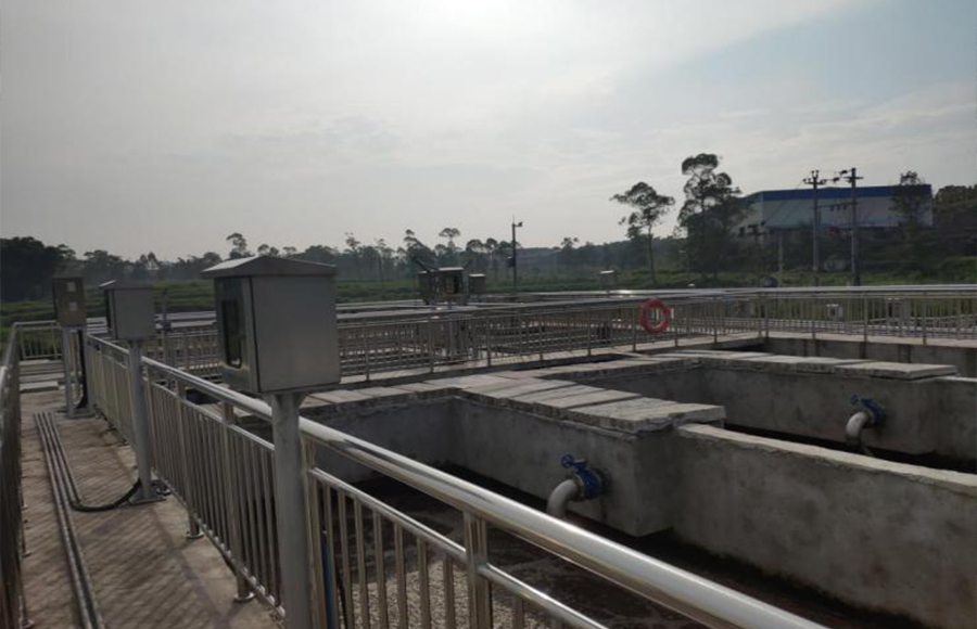 Yuechi County Sewage Treatment Plant in Guangan City