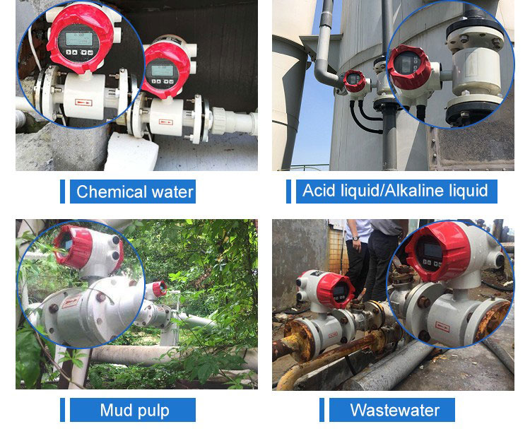 SS magnetic flowmeter