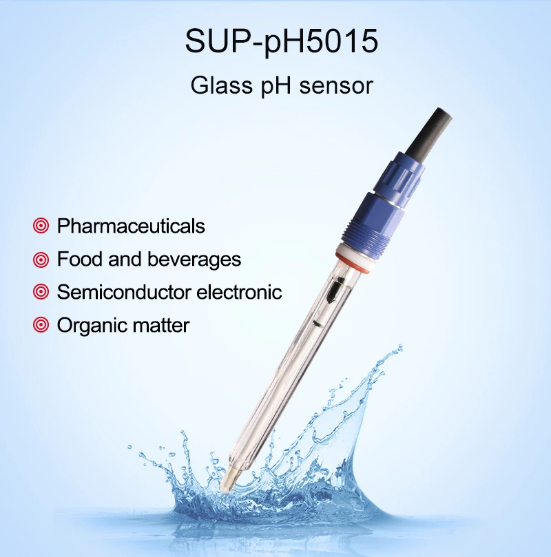 glass ph sensor galss pH sensor for organic matter