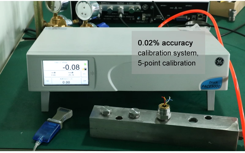 Membrane Pressure Transmitter pressure sensor calibration