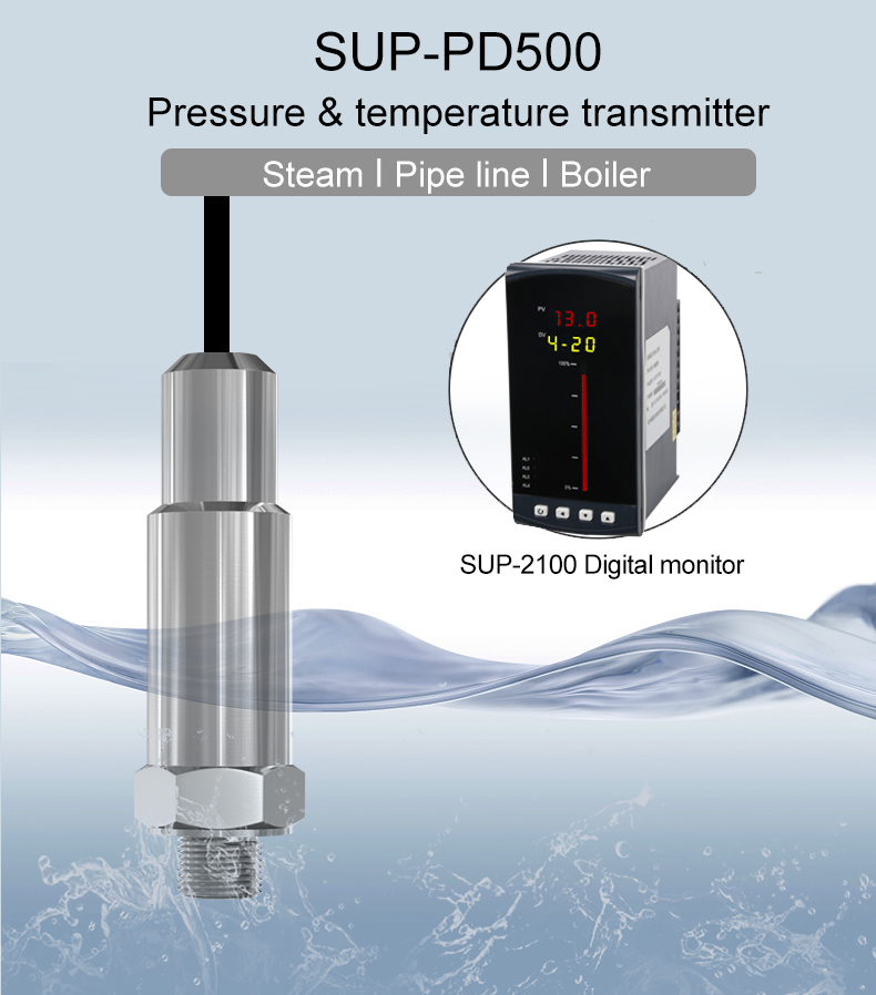 pressure transmitter size