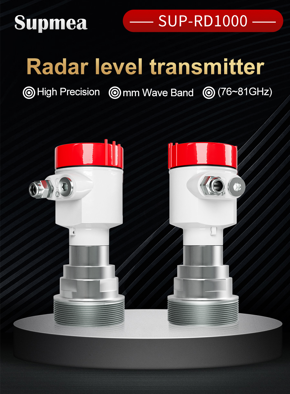 SUP-RD1000 80GHz Radar level meter - Supmea Automation Co.,Ltd